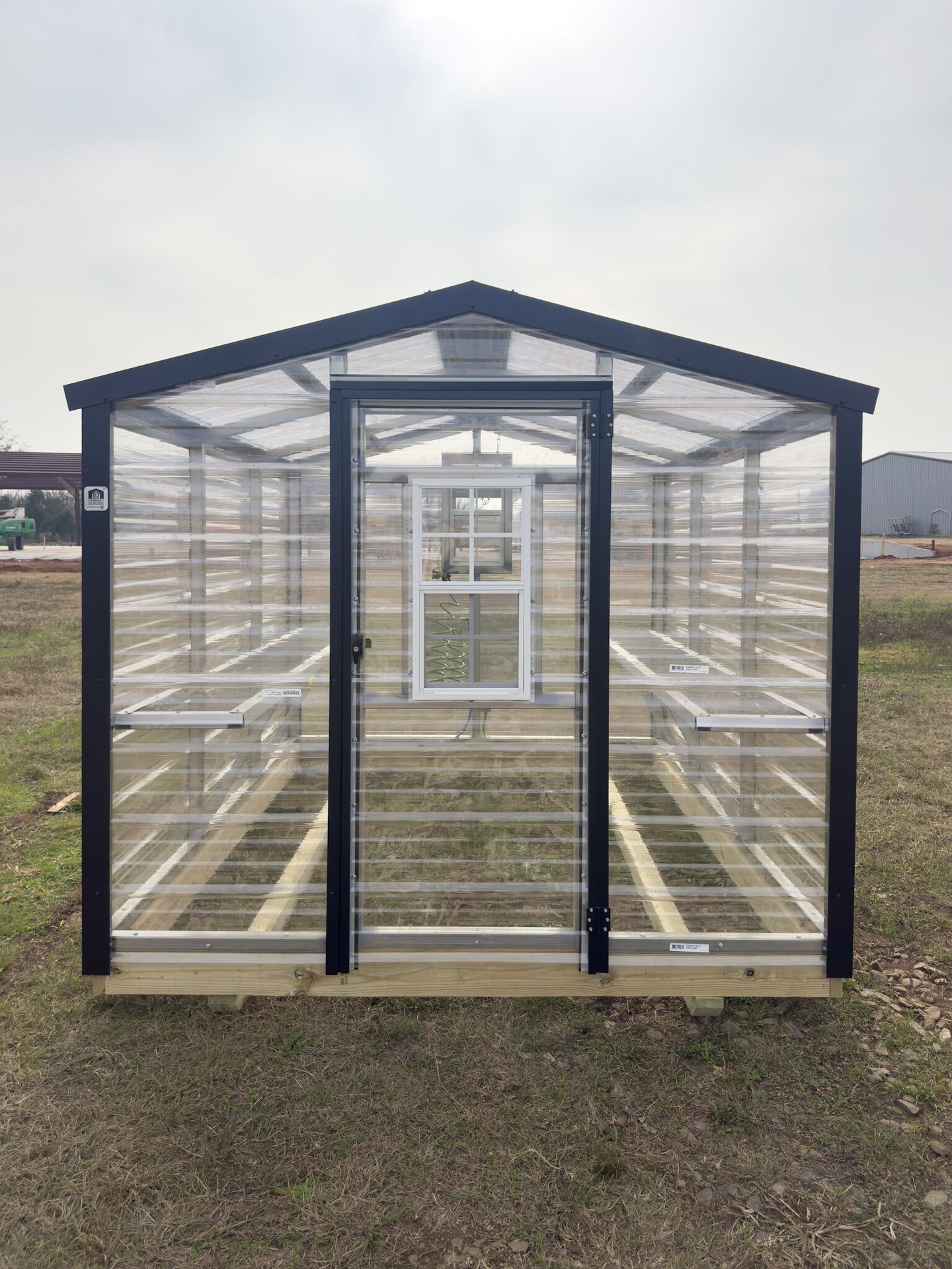 8x10 Greenhouse serial AFSG-9215-0810-071025