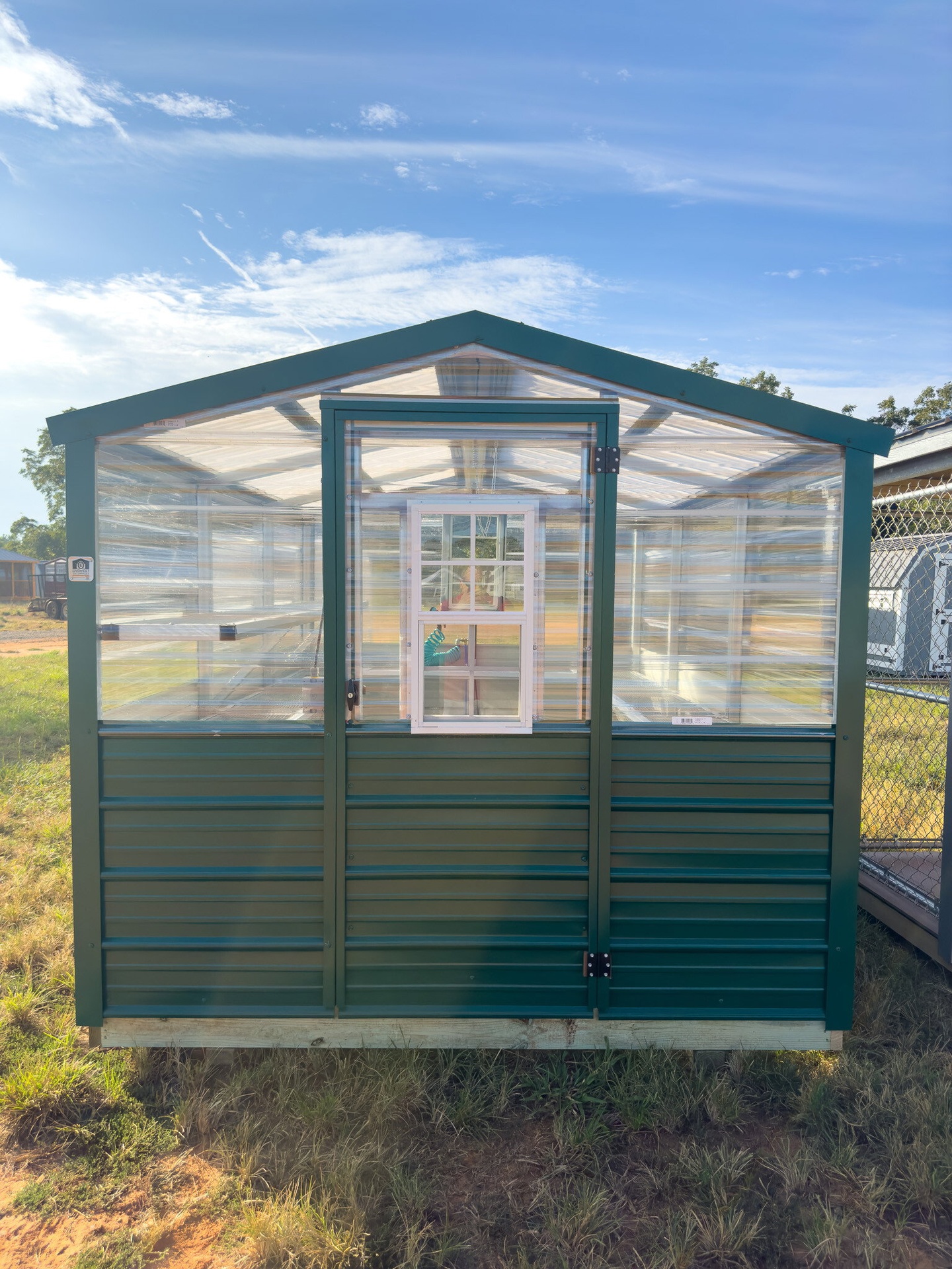 8x12 Greenhouse serial AFSG-7333-0812-190923