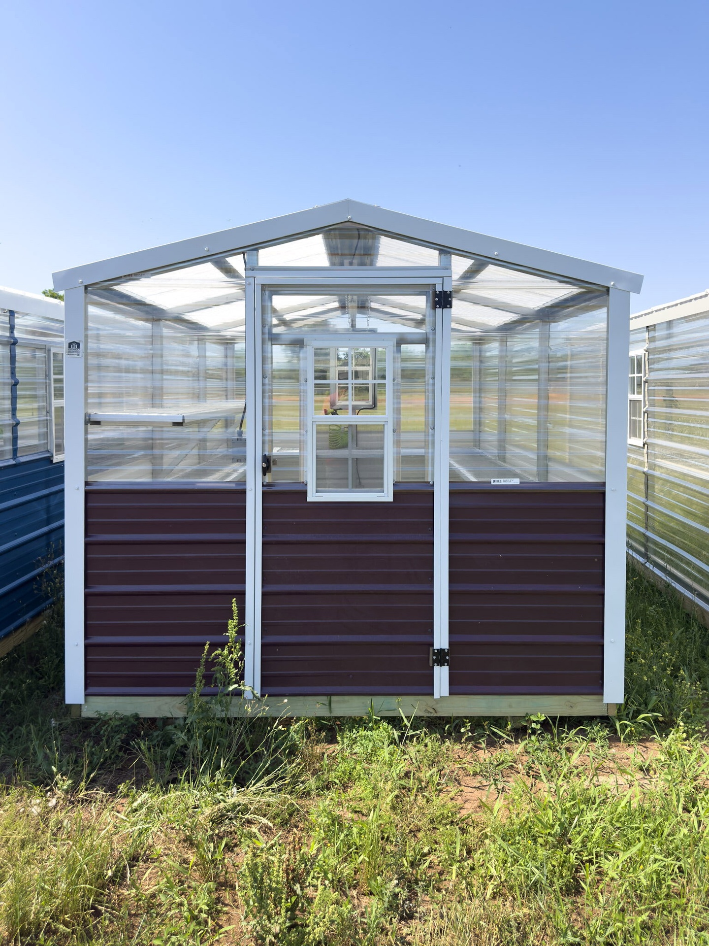 8x12 Greenhouse serial AFSG-8726-0812-080425