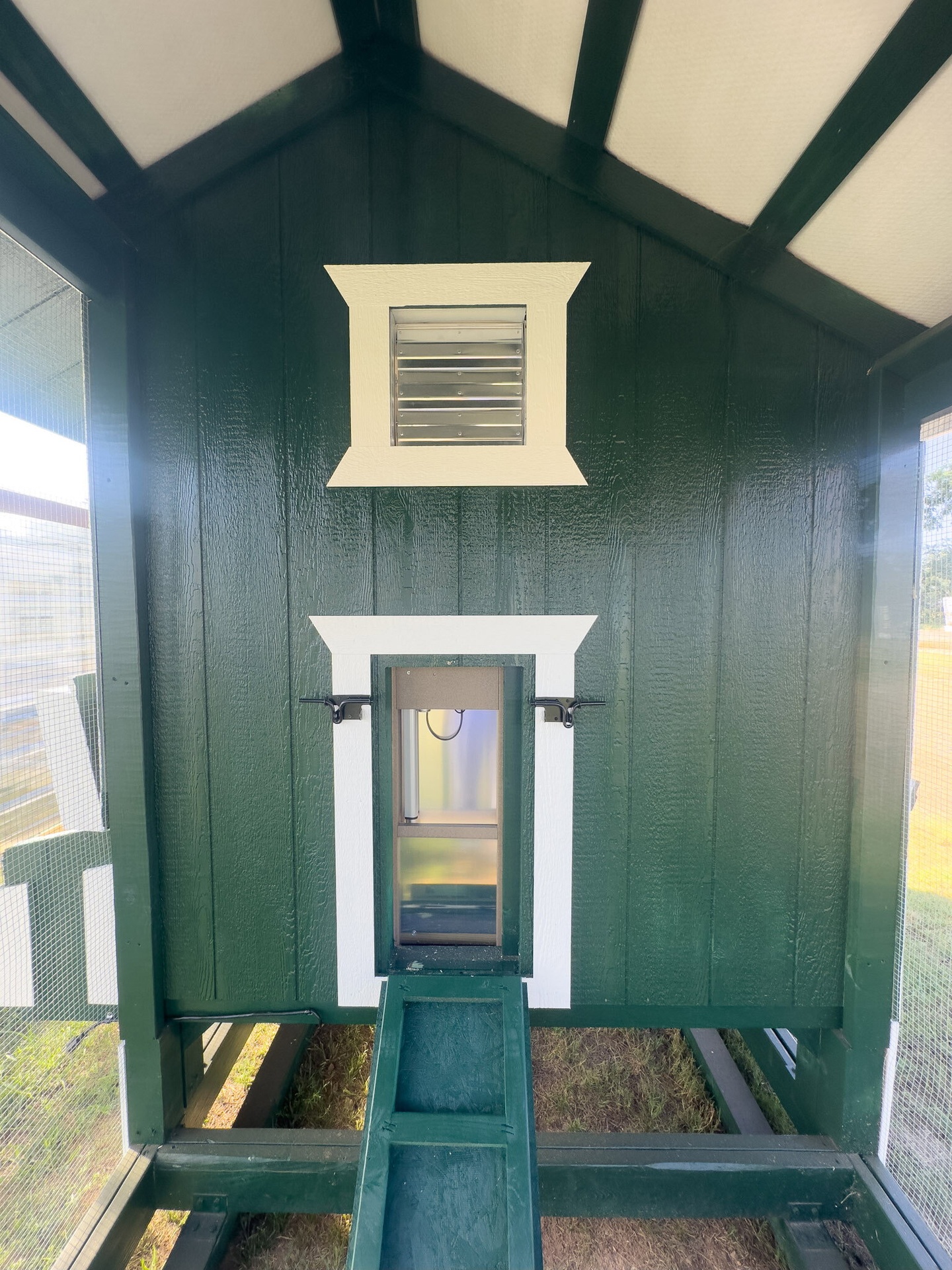 6x12 Cottage Style Chicken Coop & Run serial CSCR-7944-0612-090324