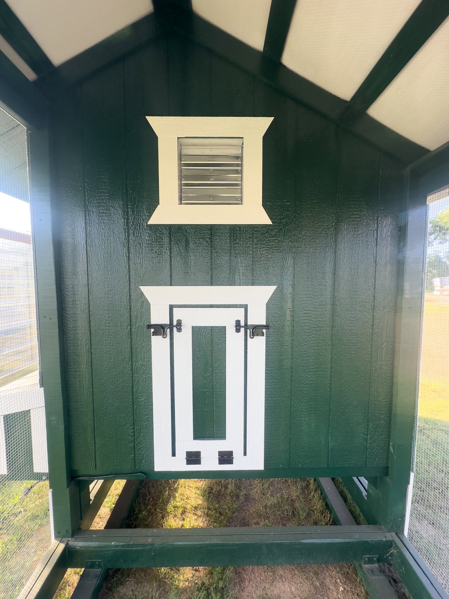 6x12 Cottage Style Chicken Coop & Run serial CSCR-7944-0612-090324