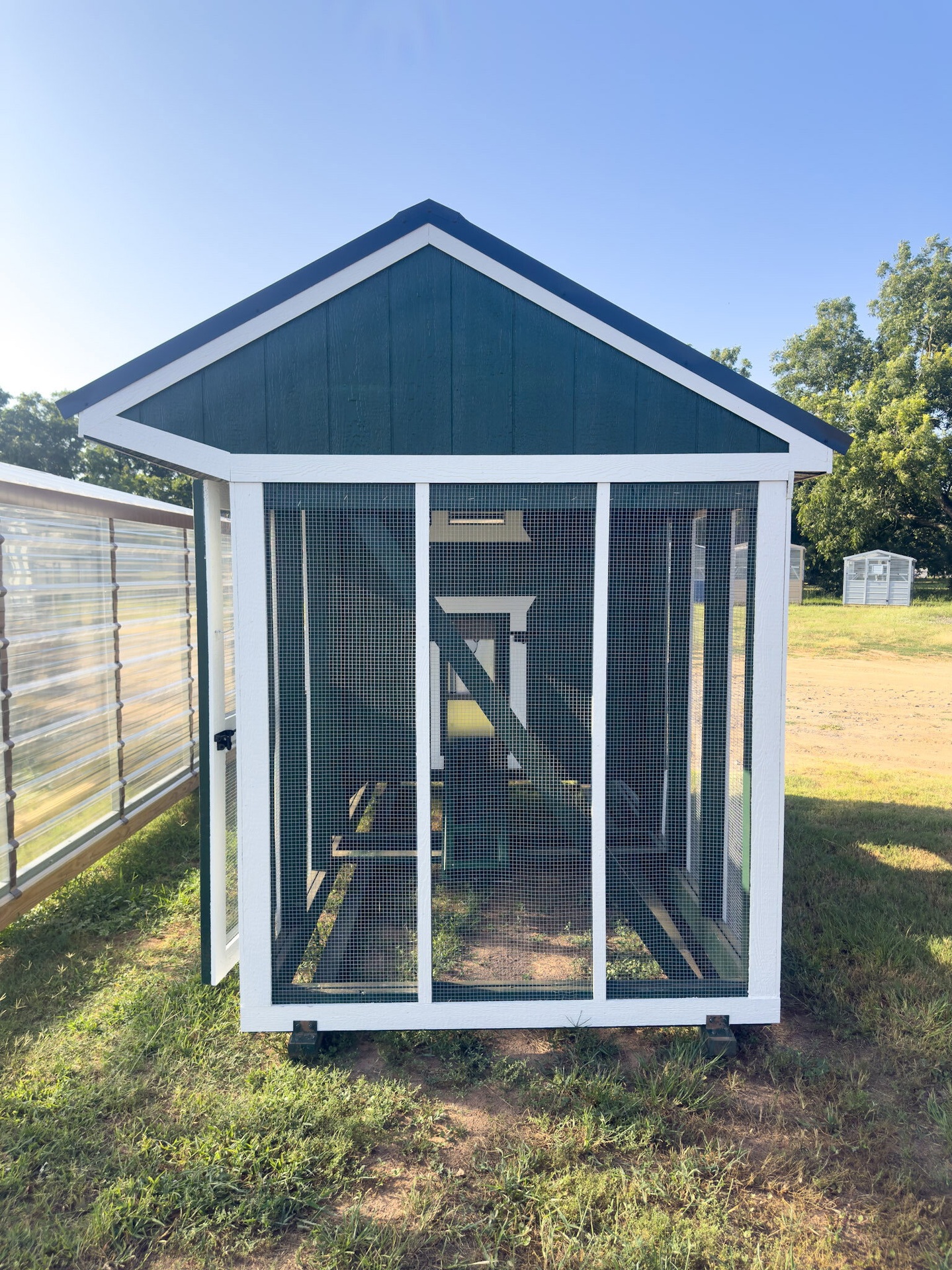 6x12 Cottage Style Chicken Coop & Run serial CSCR-7944-0612-090324
