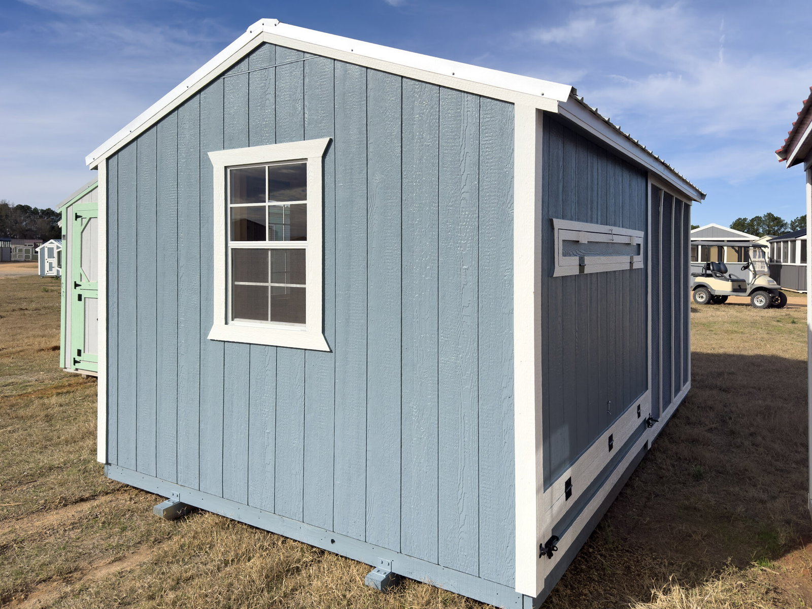 10x16 Deluxe Style Chicken Coop serial DCR-9112-1016-020925
