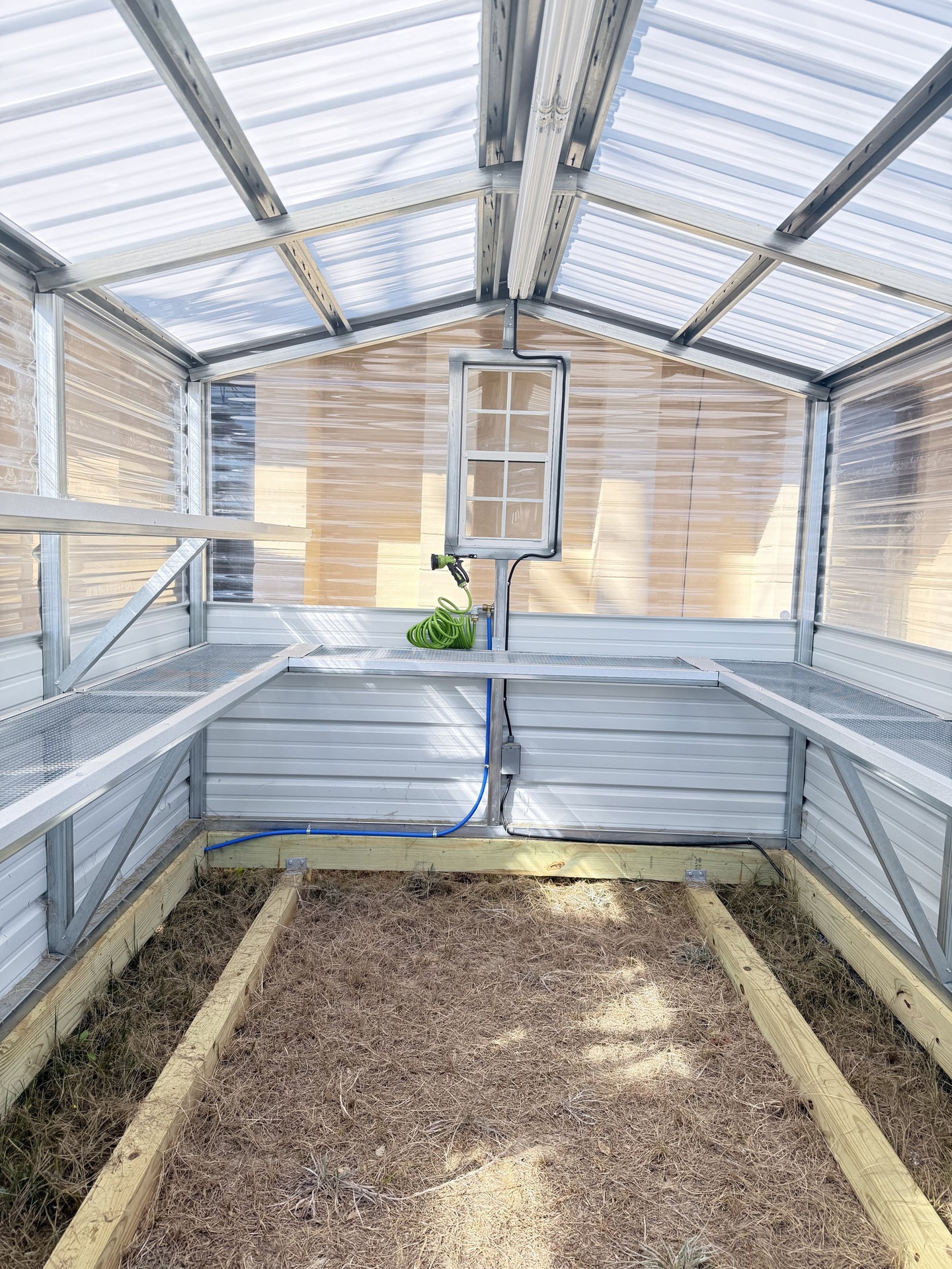8x12 Greenhouse serial AFSG-8663-0812-100325