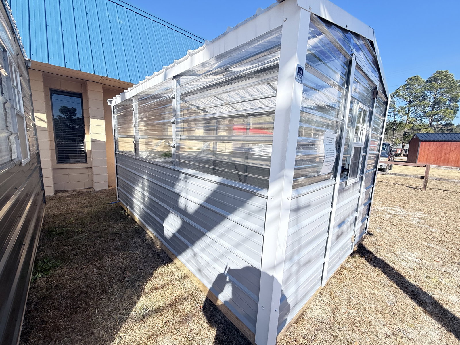 8x12 Greenhouse serial AFSG-8663-0812-100325