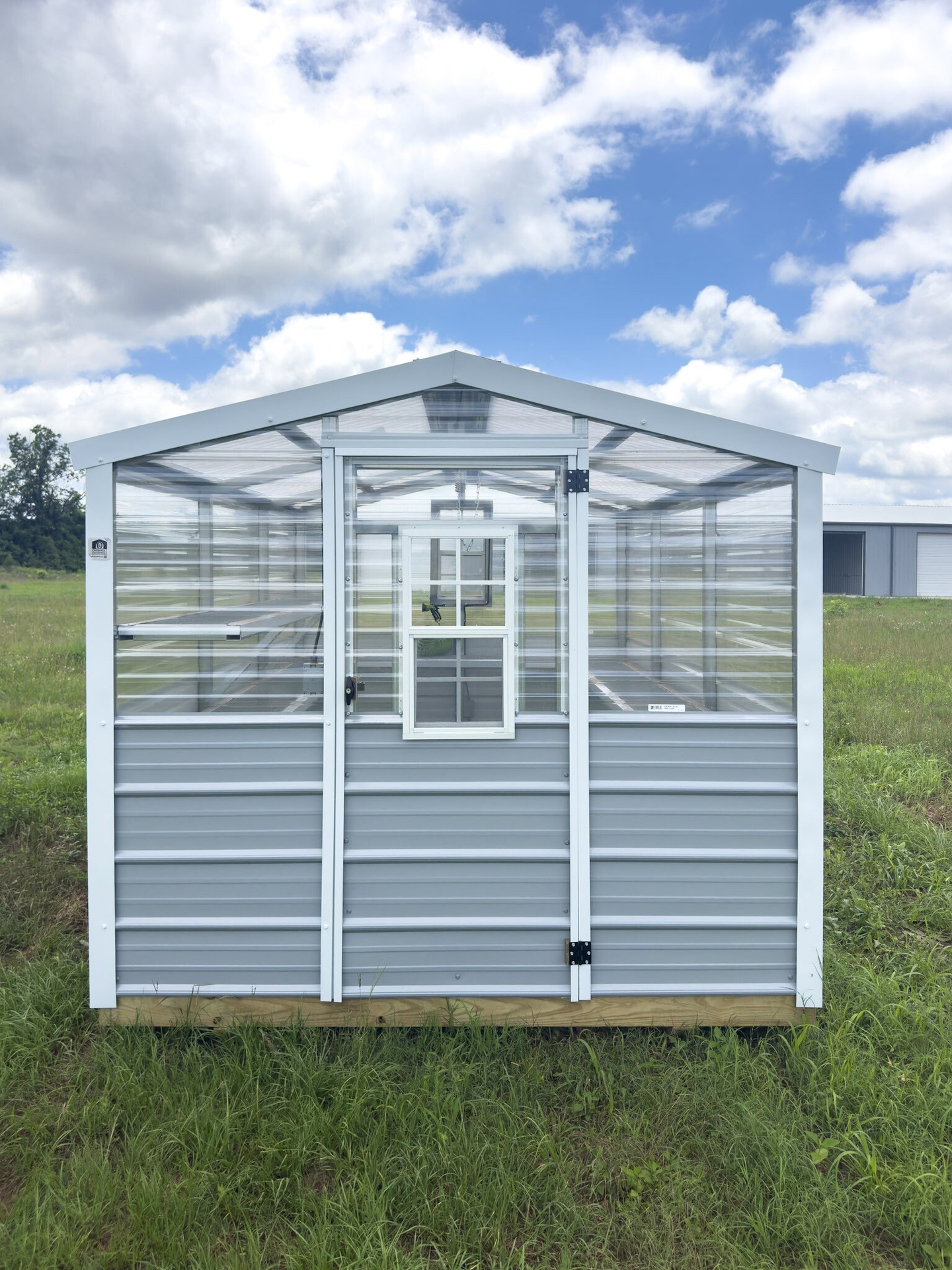 8x12 Greenhouse serial AFSG-9405-0812-120126