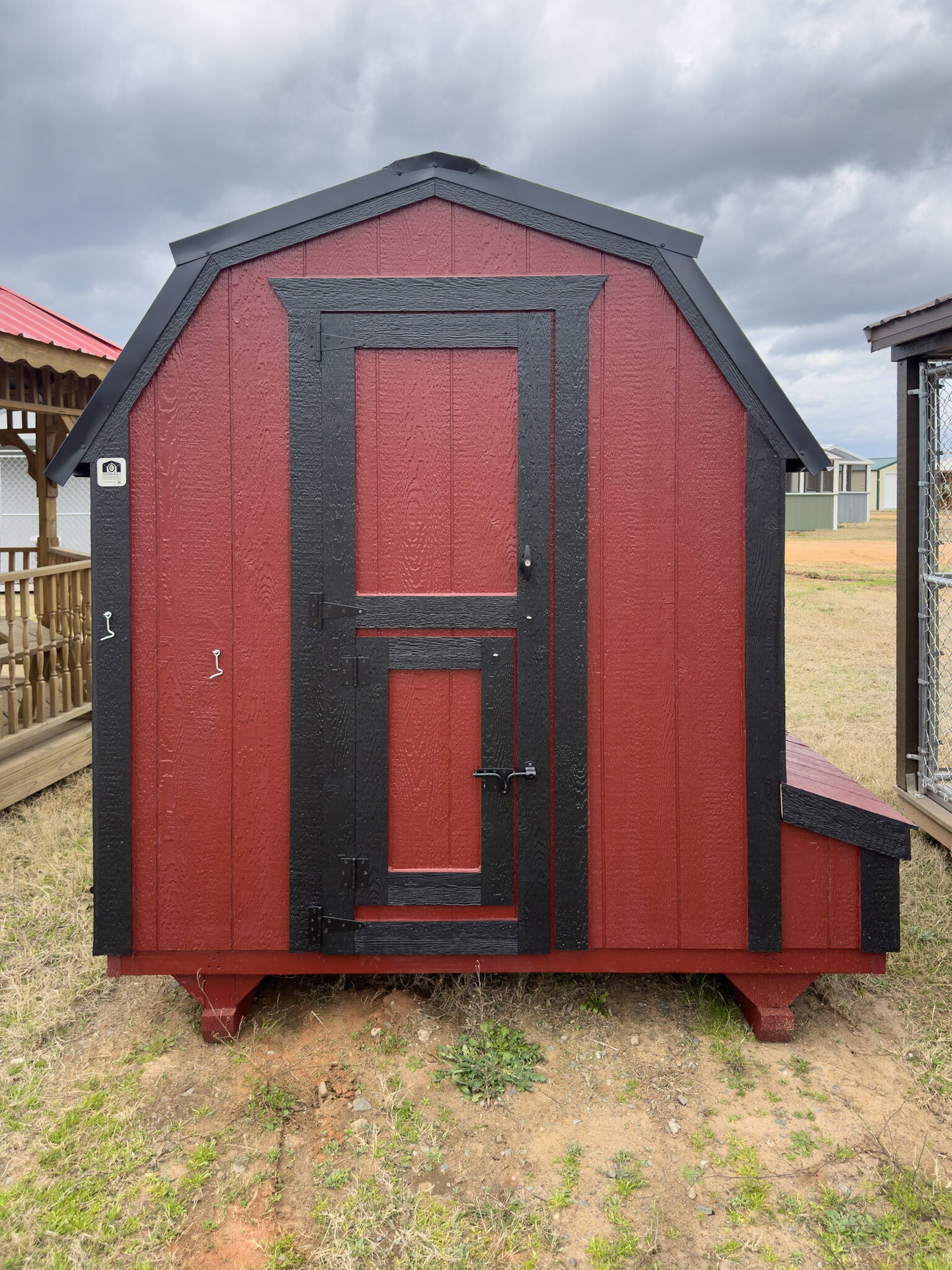 6x6 Barn Style Chicken Coop serial BSCC-8517-0606-111224