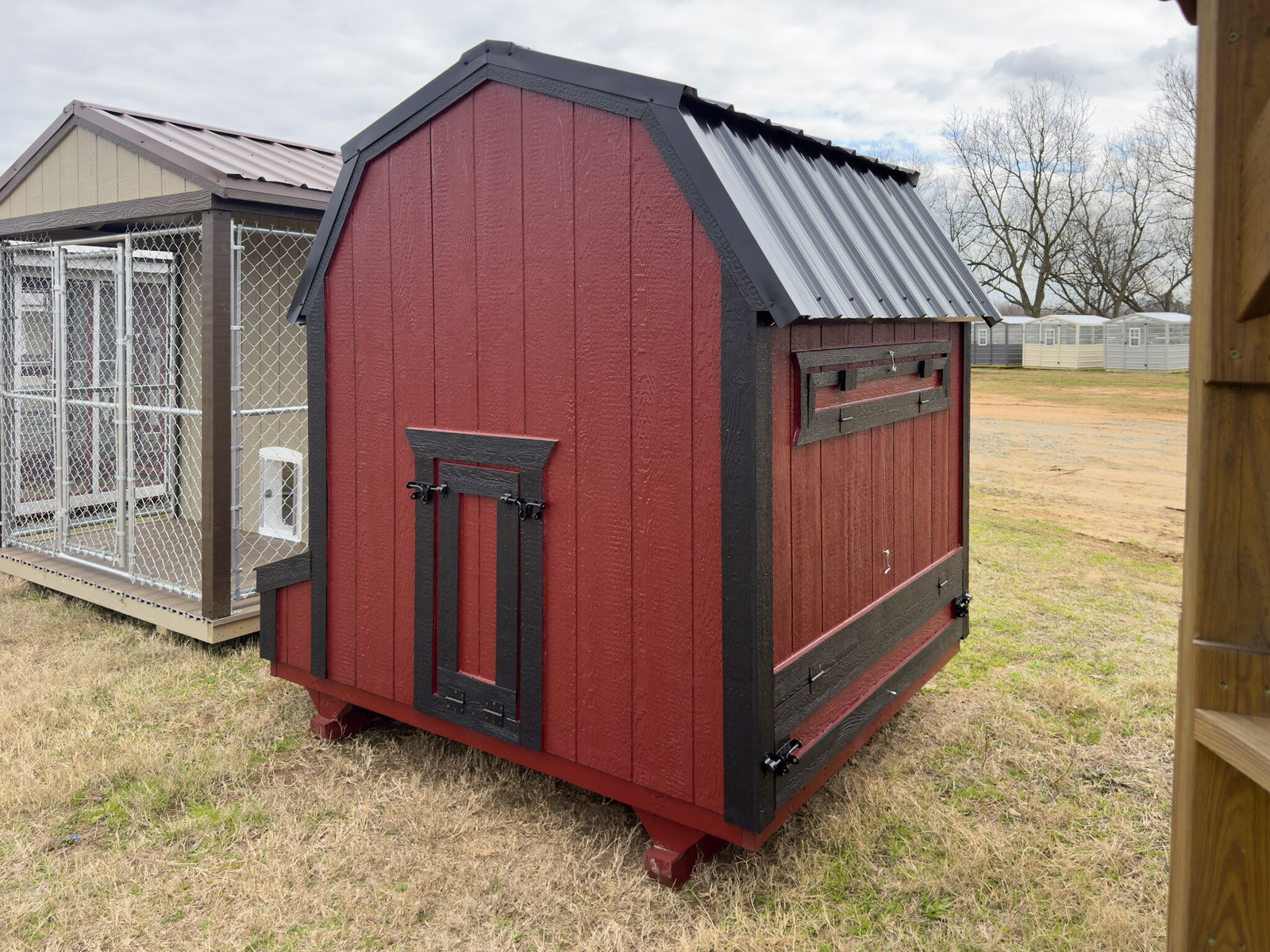 6x6 Barn Style Chicken Coop serial BSCC-8517-0606-111224
