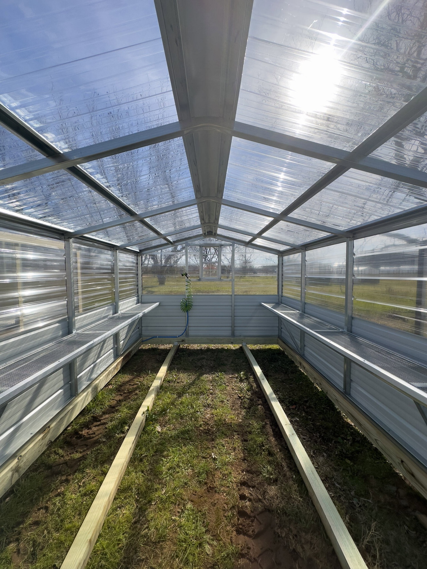 10x16 Greenhouse serial AFSG-8535-1016-130125