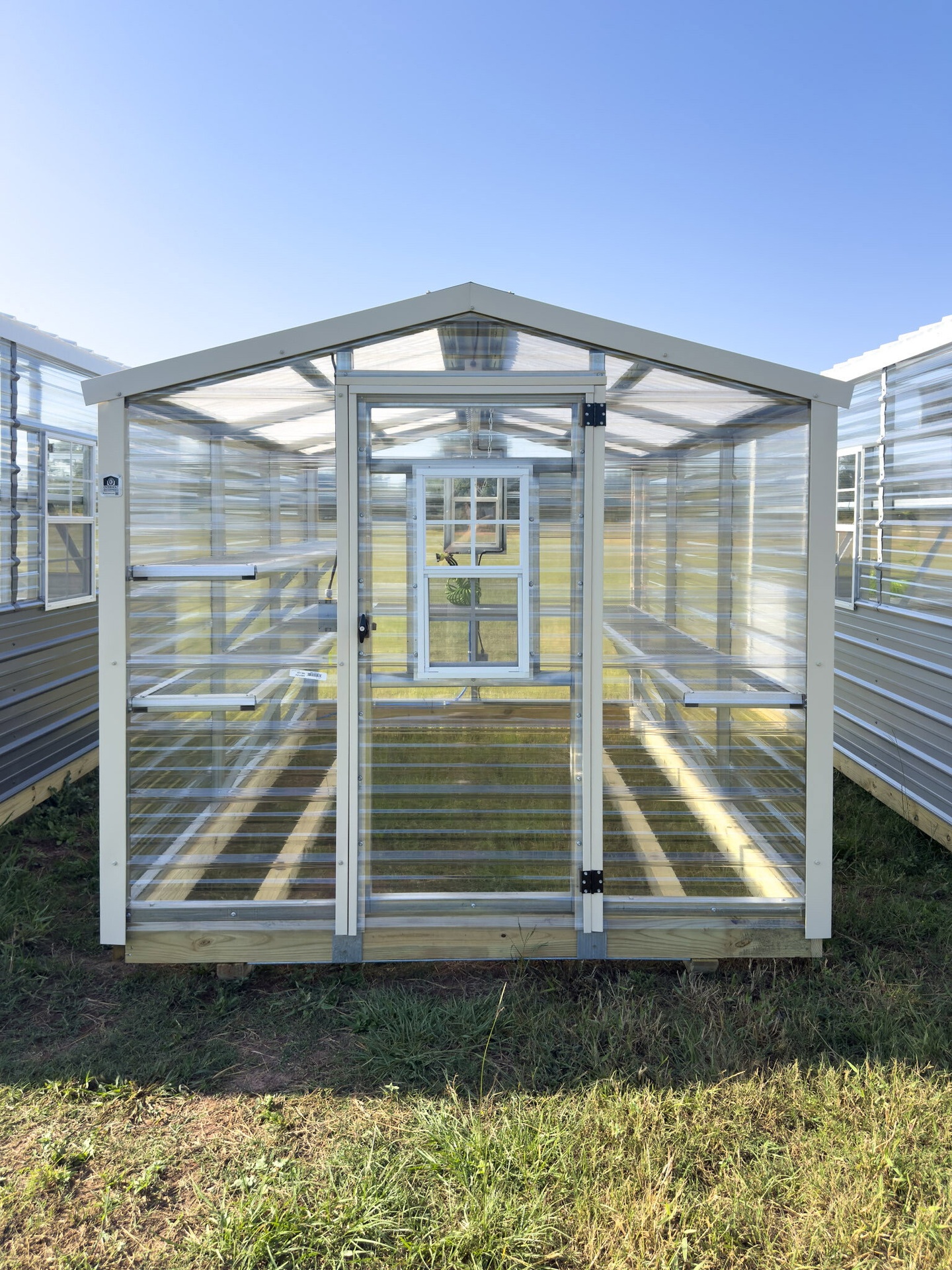 8x12 Greenhouse serial AFSG-9083-0812-110825