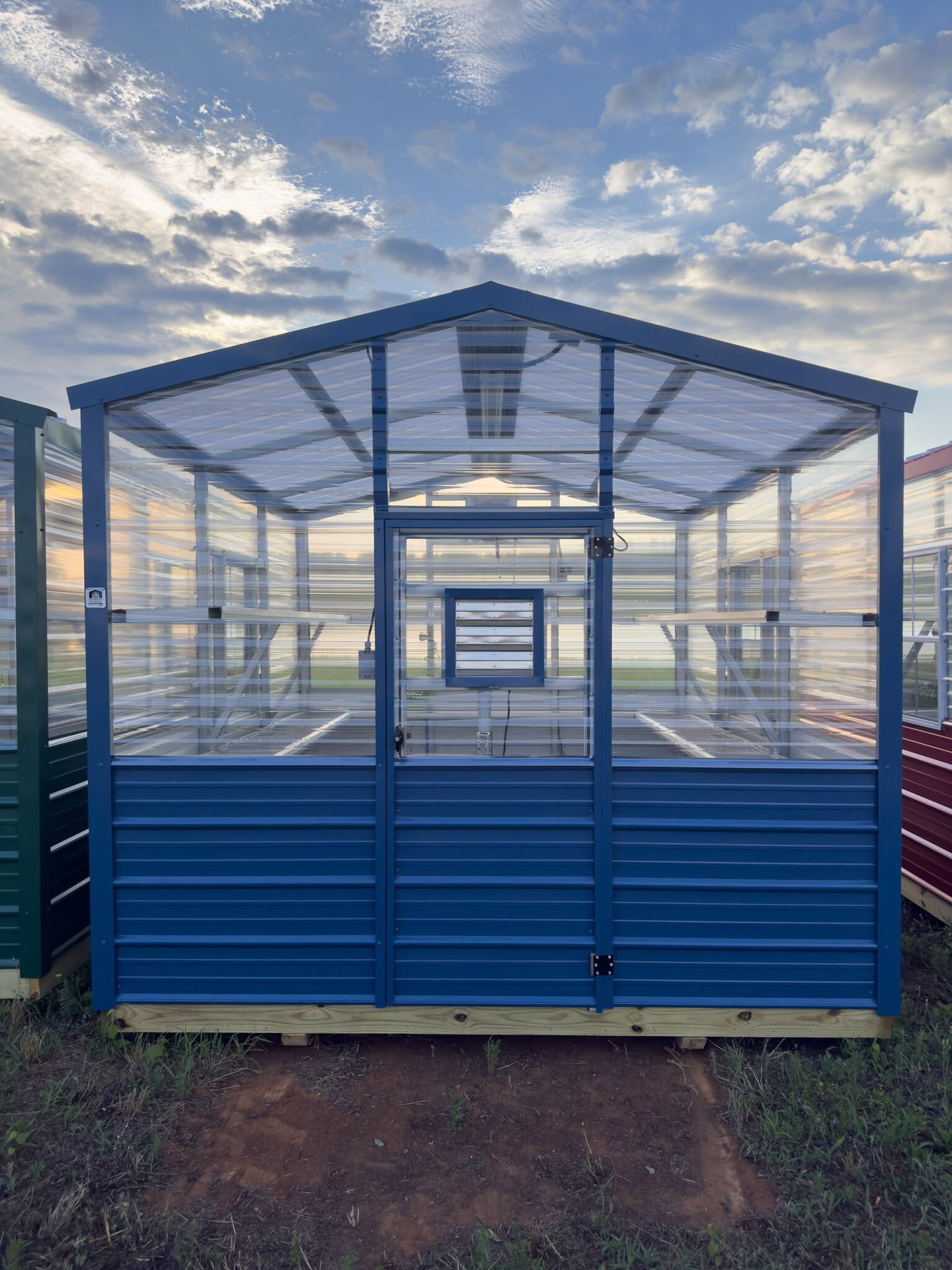10x12 Greenhouse Deluxe serial DSGR-8066-1012-070524