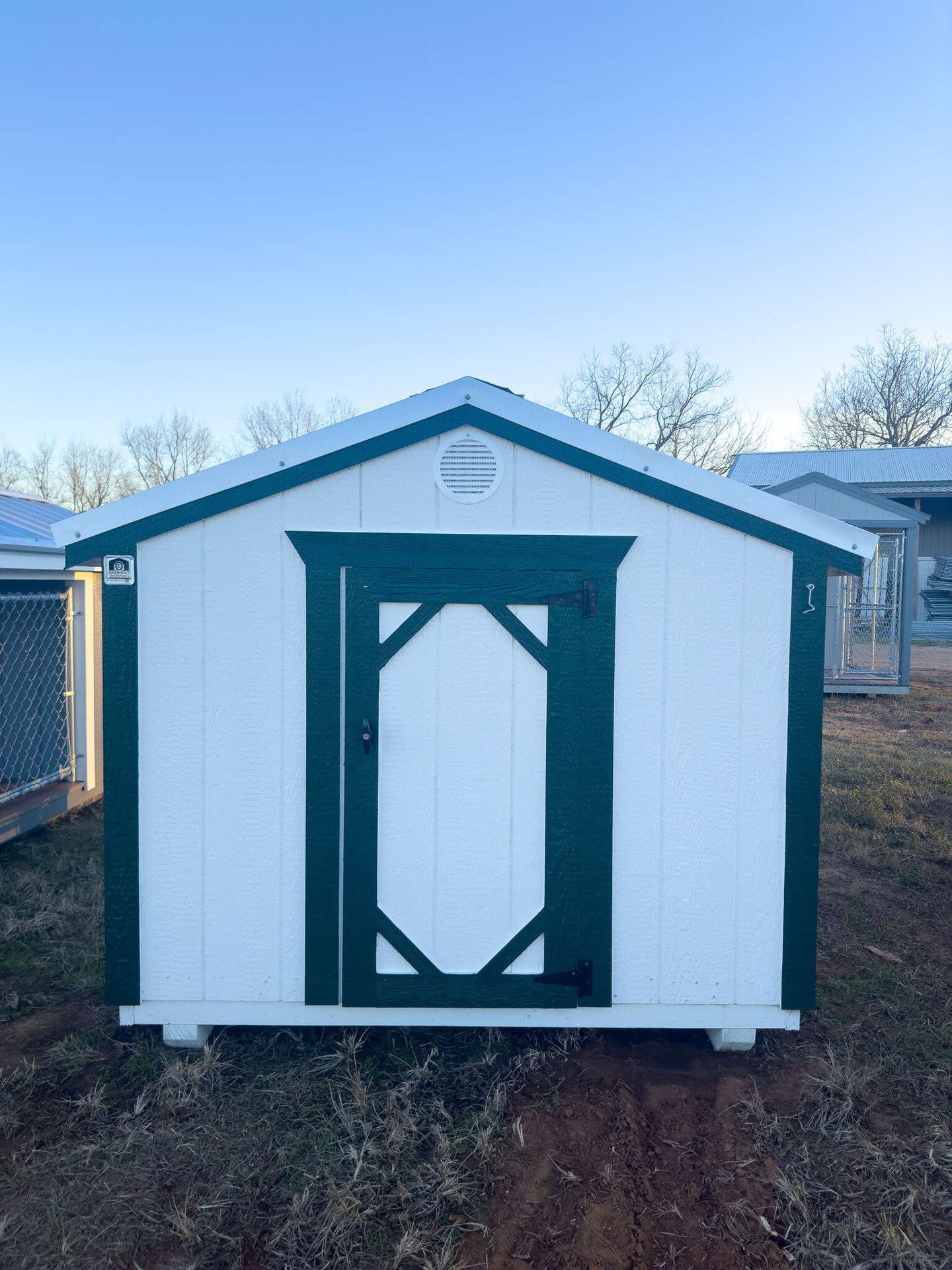 6x8 Low Profile Single Dog Kennel serial LPDK-7464-0608-021123